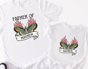 Daddy and Me Matching Shirts, Dad and Baby Outfit, Father and Child Shirt Set, Funny Family Matching Tee