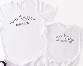 Daddy and Me Matching Shirts, Dad and Baby Outfit, Father and Child Shirt Set, Funny Family Matching Tee