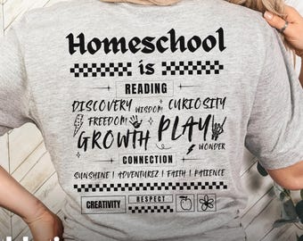 Homeschool Mom Shirt, Christian Homeschool Mama Sweater, Cute Homeschooling Apparel