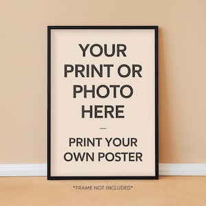 Print Any Image, Document or Certificate | High Quality Professional Prints | A1 A2 A3 A4 A5 | Printing Service | Custom Framed Photo Print