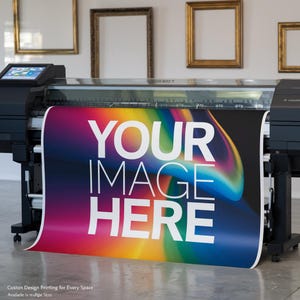 Custom Poster and Photo Printing, 12-Color, Satin Finish, A1-A5, 20x30-50x70cm, 270 GSM, Personalized Wall Art & Home Decor