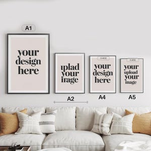 Custom Poster & Photo Printing, 12-Color Printer, Satin Finish, A1-A5, 20x30-50x70cm, 270 GSM, Perfect for Personalized Home Decor