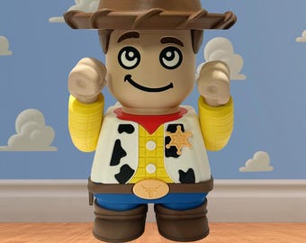 Woody Inspired 3D Printed Figure – Toy Sheriff Display Model – Collector Shelf Decor