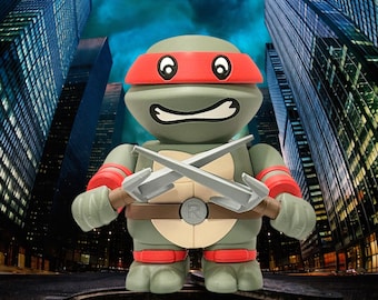 Raphael Inspired 3D Printed Model – Ninja Turtle Collector’s Display Statue