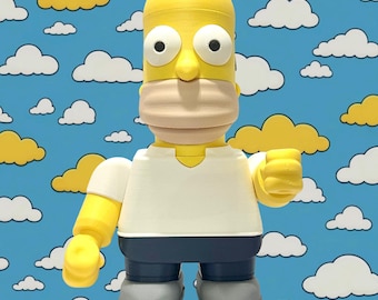 Cartoon Dad Chunkerson Figure – 3D Printed Multi Color Collectible Model