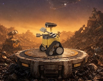 3D Printed Wall-E Robot – Display Model for Collectors – Pixar-Inspired Figurine