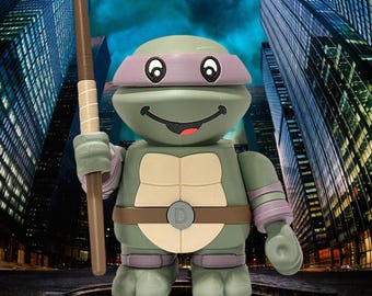 Donatello Inspired 3D Printed Model – Ninja Turtle Collector’s Display Statue