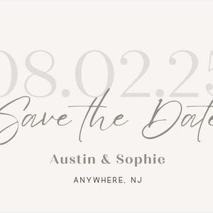 Save The Date
