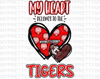 Mon coeur appartient aux Tigres PNG