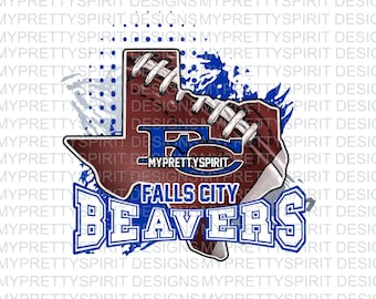 Falls City Football Texas PNG