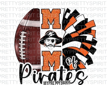 Wheelersburg Ohio Mom of Pirates PNG