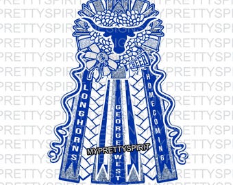 George West Homecoming Mum PNG