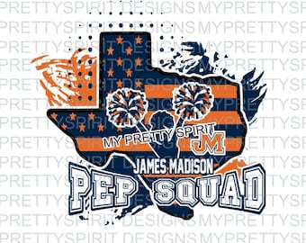 James Madison Pep Squad Texas PNG