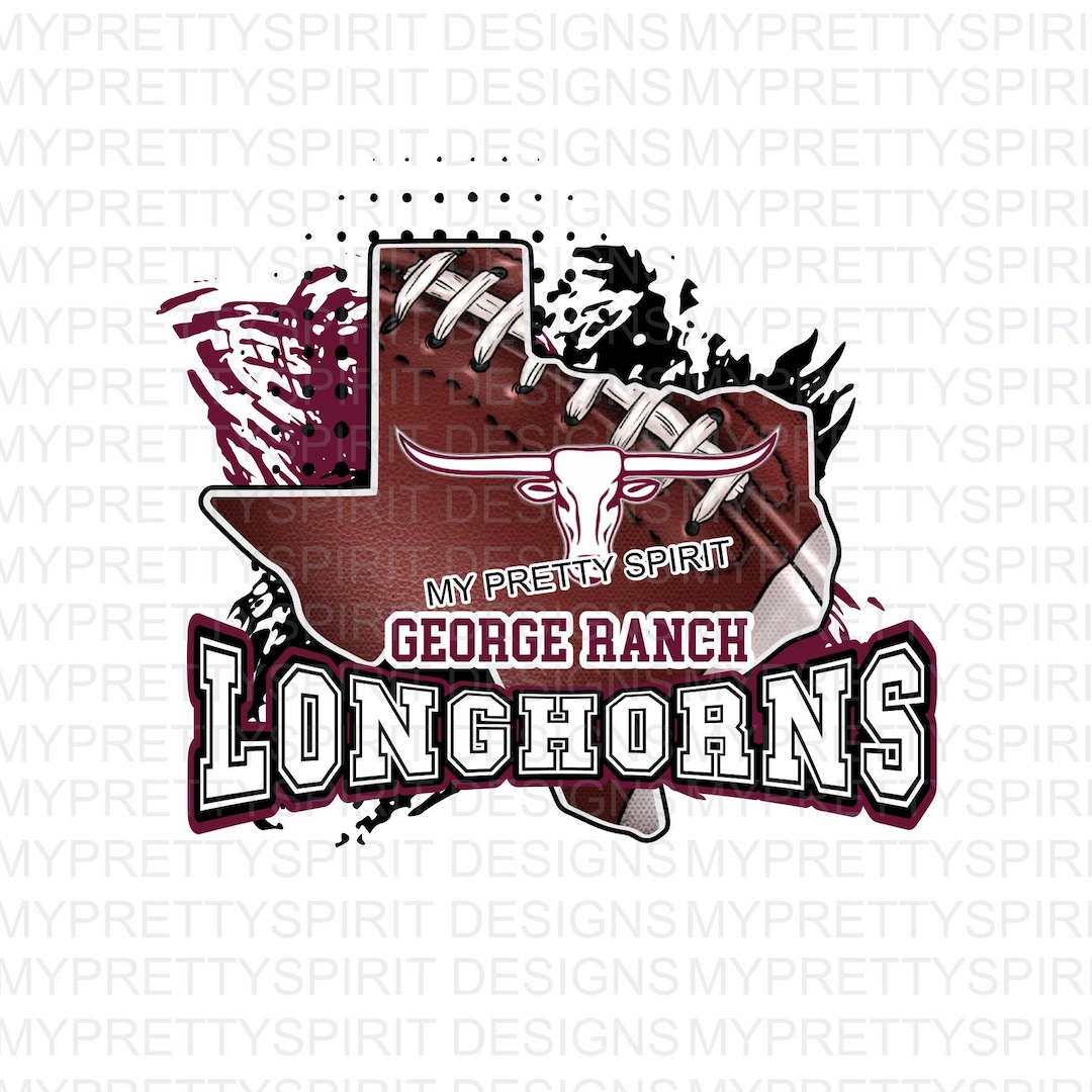 George Ranch Gr Logo George Ranch Longhorns Football Texas PNG - Etsy