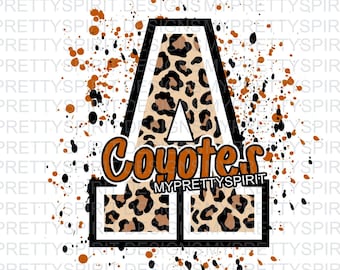 Alice Coyotes Cheetah A Splatter PNG