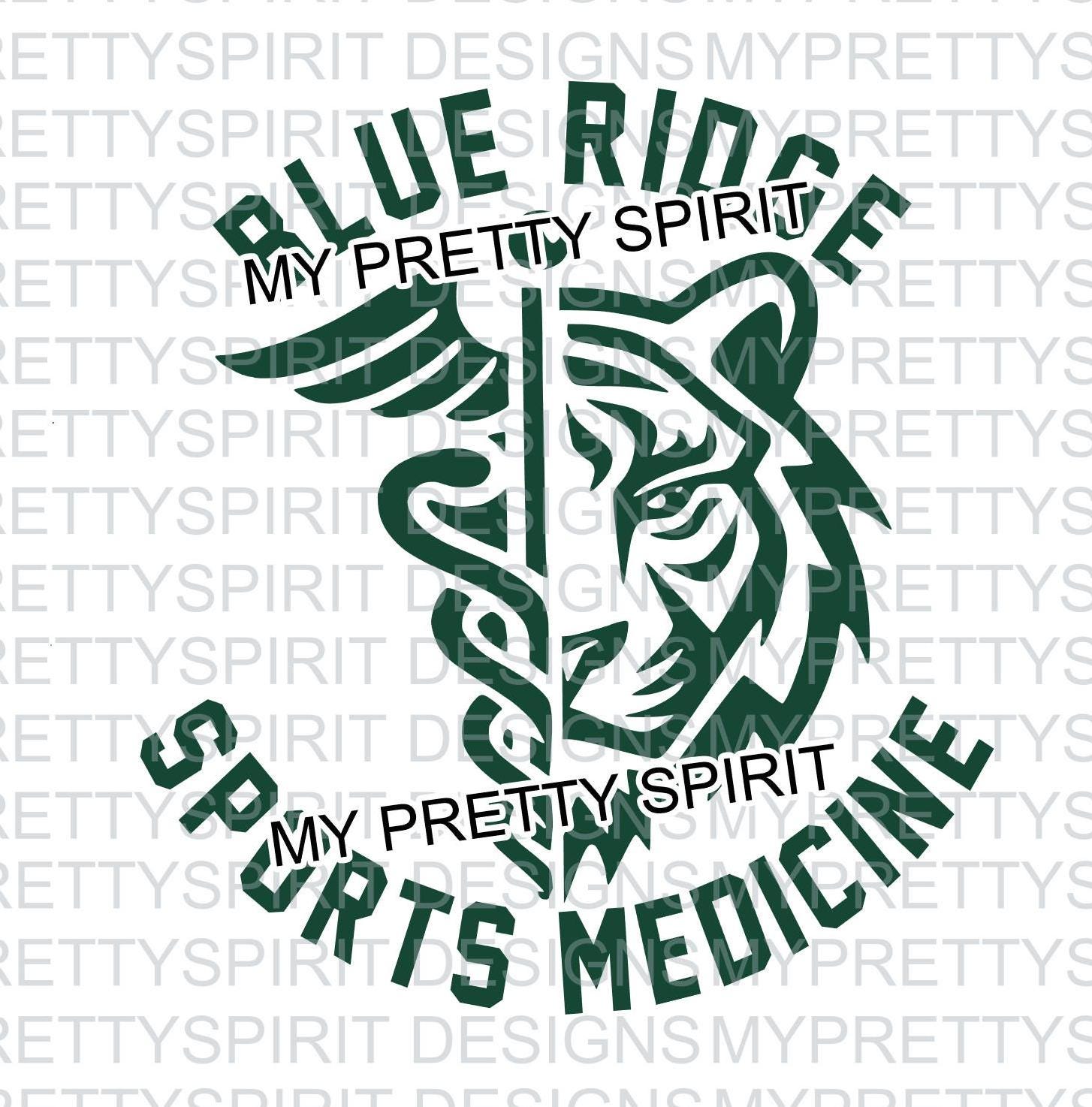 Blue Ridge Sports Medicine Logo PNG and SVG - Etsy