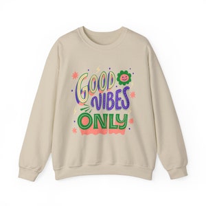 Good Vibes Only Unisex Heavy Blend™ Crewneck Sweatshirt