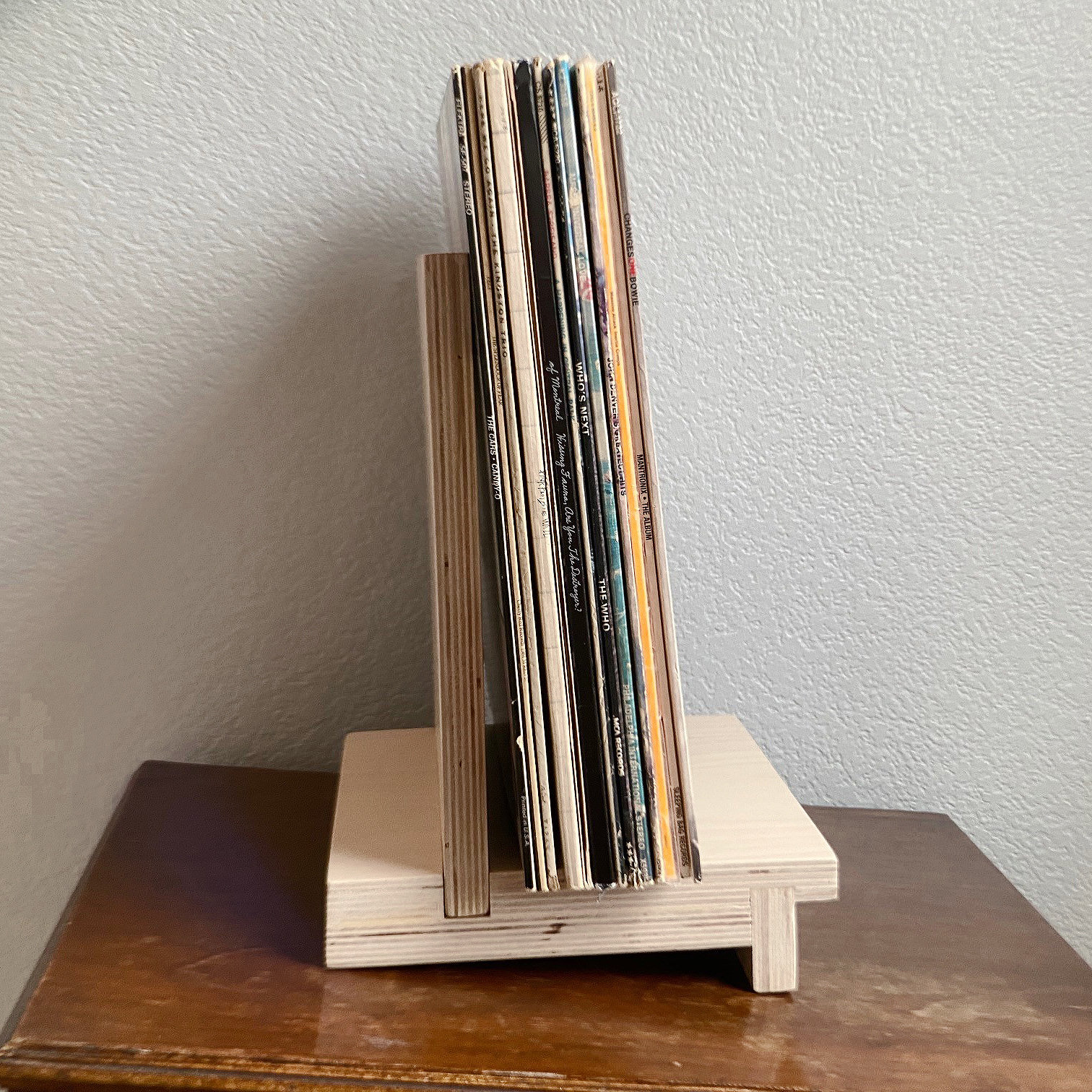 Vinyl LP Record Storage Display, 12 Vinyl Record Holder, Vinyl Record Flip Rack Etsy