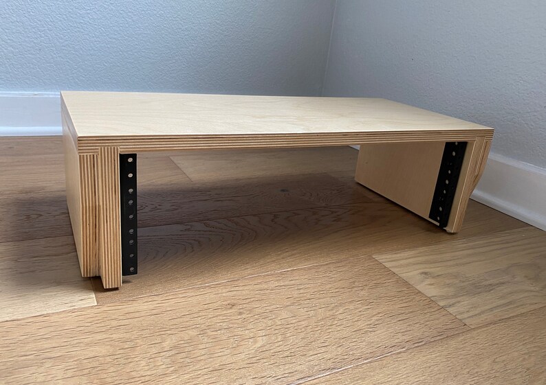 3U Wood Studio Rack Audio Rack Speaker Stand Rackmount Etsy