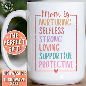 Mom Affirmation Mug, Mother Affirmation Mug Mom Motivational Mug Mom Birthday Mug Gift Mother&#39;s Day Gift for Mom from Kids Mom Mug Gifts