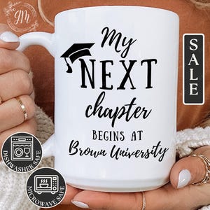 College Acceptance Mug: Custom University Gift, Future Student
