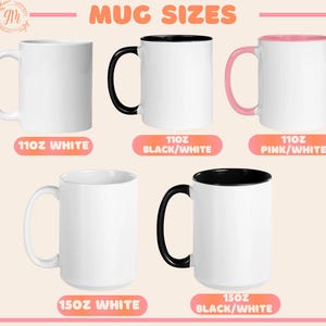 a set of four white and black coffee mugs