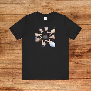 Ateez Tee, 8 Makes 1 Team, Retail Fit, Vibrant Print, Kpop Ateez T-shirt, Celebrate Unity & Strength, Fan Pride, Kpop Fan