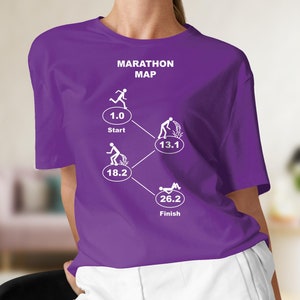 Marathon Map T-Shirt
