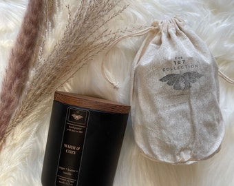 Velas Signature Vessels [12 oz] / Cera de soja y coco / Velas / Velas de lujo / Regalo de lujo