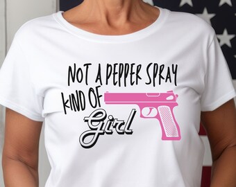 Women Gun Owner Shirt, Female Empowerment Graphic Tee, Pro Gun Apparel, Stand Strong Firearms Advocacy,  Bold Statement Fashion,