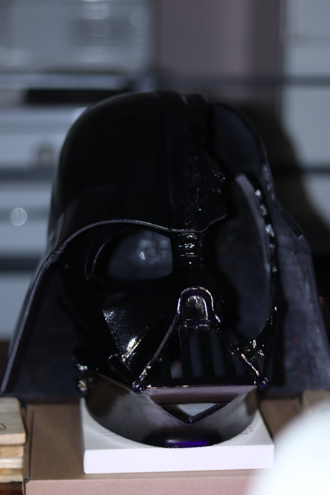 Battle Damaged Darth Vader Helmet RAW DIY KIT - Etsy