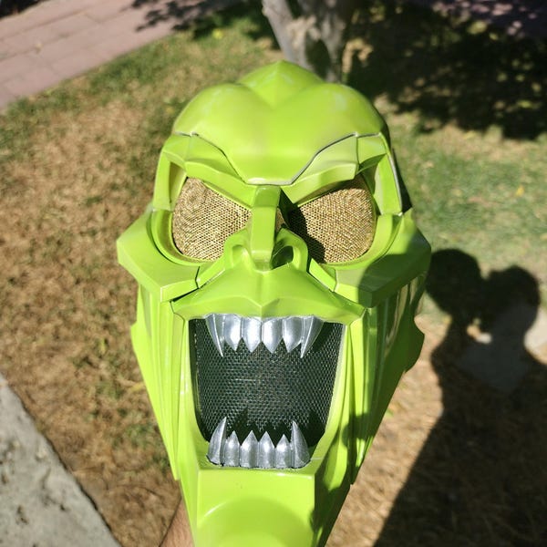 Green Goblin Mask - Etsy