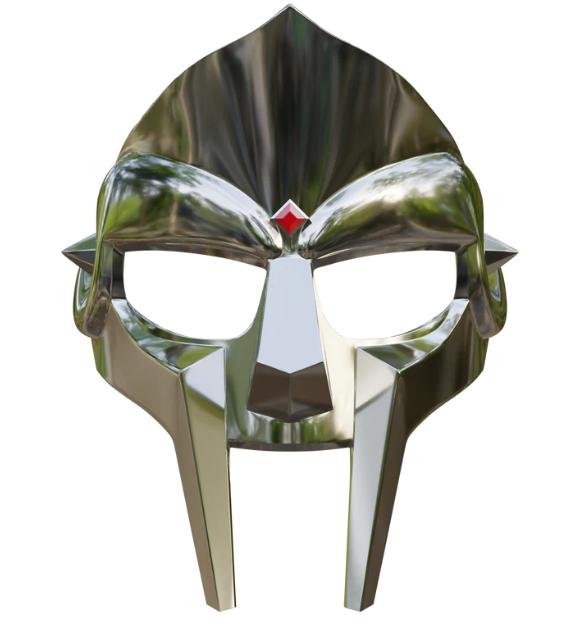 【即納&大特価】 Doom MF Mask or Completed Fully Wearable, Finish, Chrome - アクセサリー