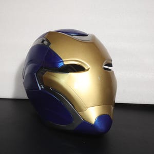 3D-utskriven Pepper Potts räddningshjälm – Iron Man Mk49 – DIY-kit eller färdigmonterad – Glansig finish – Cosplay-rekvisita