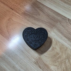 Hjärtformad Oreo Fidget Clicker