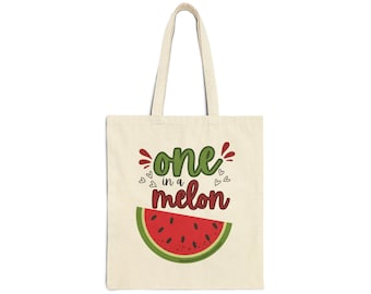 Wassermelonen-Einkaufstasche aus Baumwolle