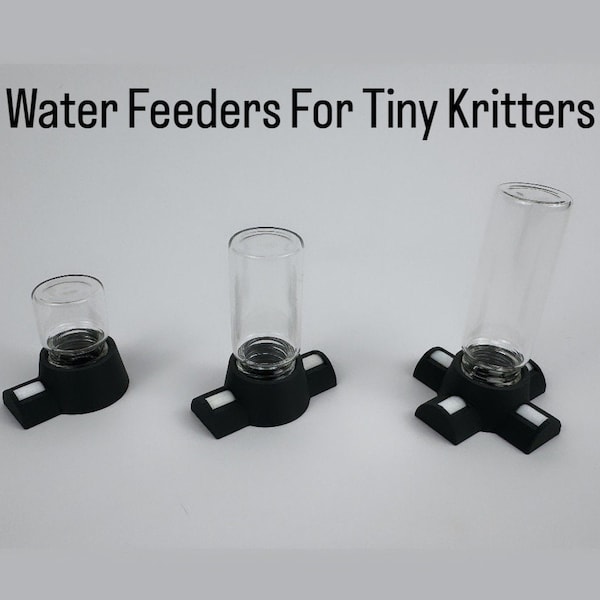 Wicking Water Feeder Trough For Small Pets Insects, Spiders, Beetles, Ants, Reptiles, Crickets, Roaches, Feeder Insects