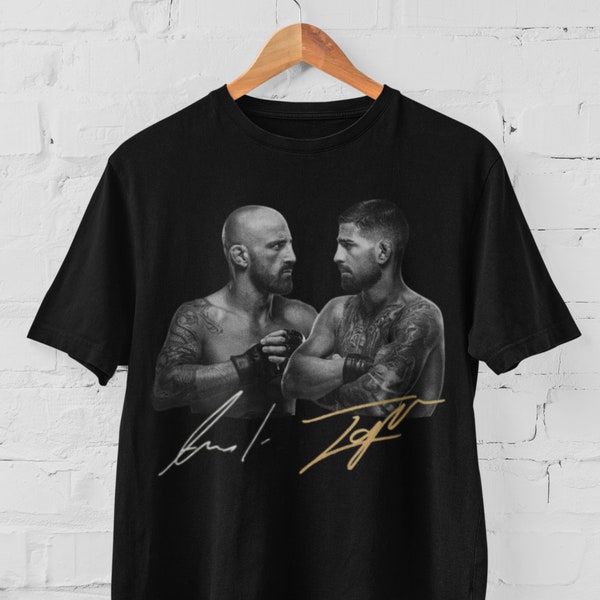 Alexander Volkanovski The Great VS Ilia Topuria The Matador MMA Vintage T-Shirt