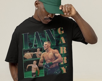 Ian Garry MMA Vintage 90s Retro Graphic Collage T-Shirt