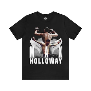 Max Holloway Blessed MMA Vintage 90s Retro Graphic Collage T-Shirt image 3