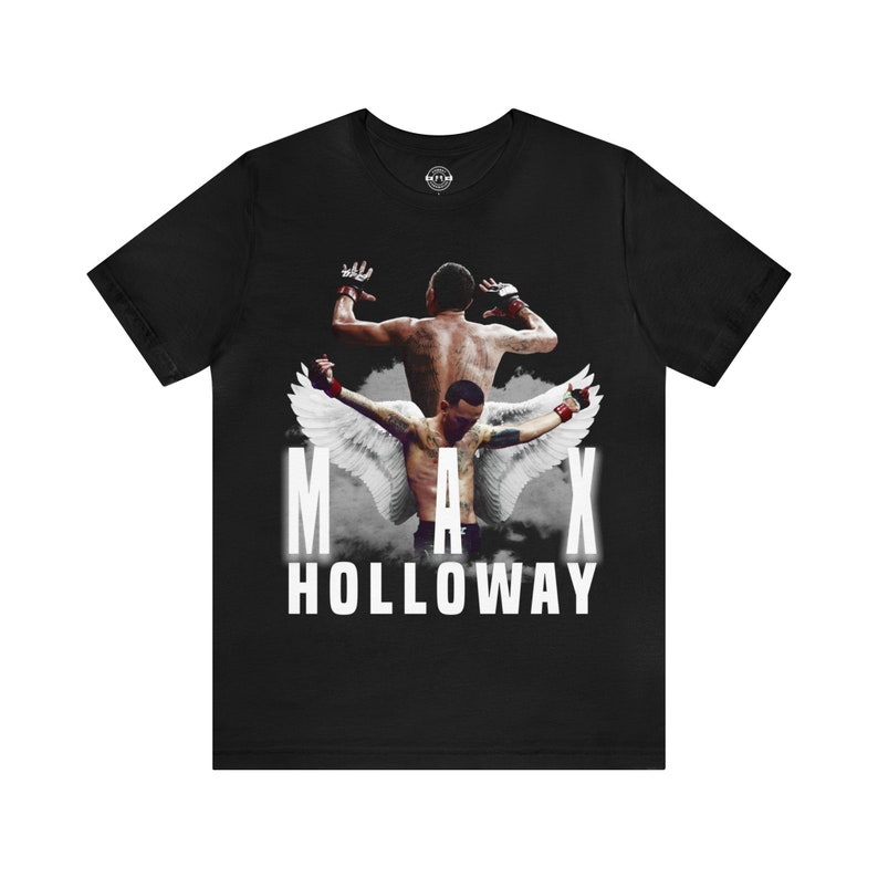Max Holloway Blessed MMA Vintage 90s Retro Graphic Collage T-Shirt image 3