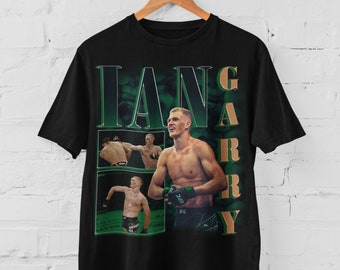 Ian Garry MMA Vintage 90s Retro Graphic Collage T-Shirt