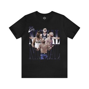 Bo Nickal MMA Vintage 90s Retro Graphic Collage T-Shirt image 2