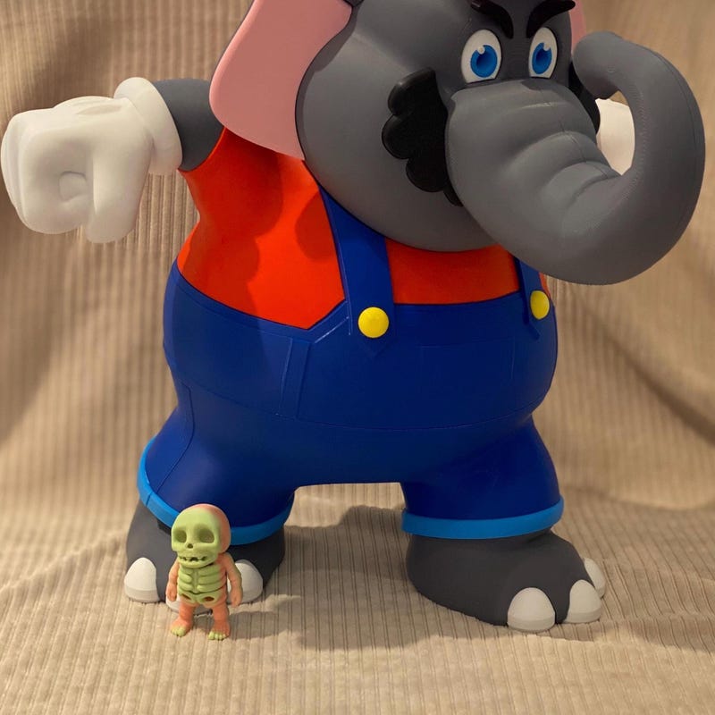 Mario Statue Etsy Mario Statue Etsy