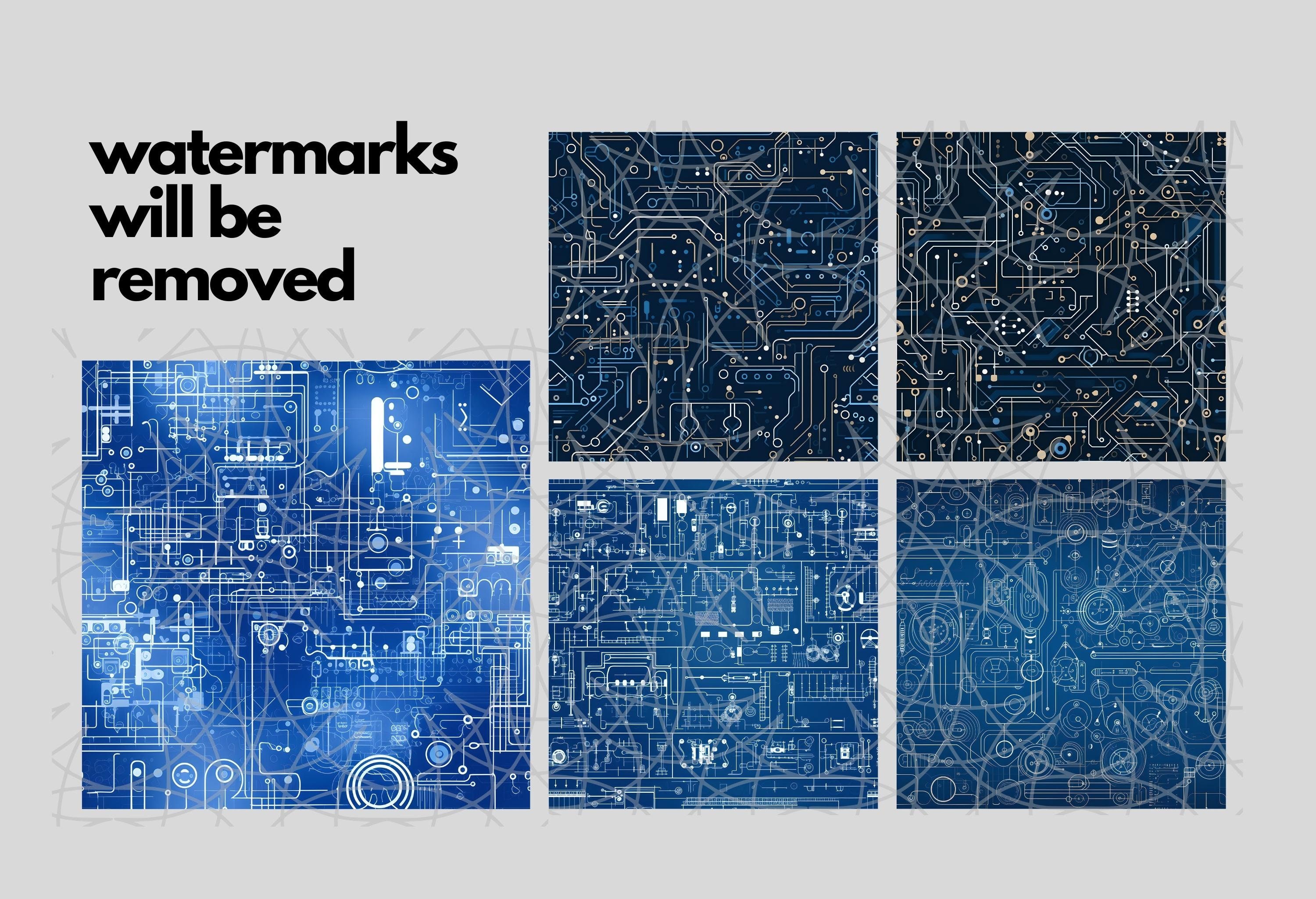 Patterns Process Blueprints Technical Blueprints Digital Paper, Technical Blueprints Seamless ...