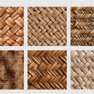 Basketry Printable Paper, Wicker Digital Background, Weave Textures ...