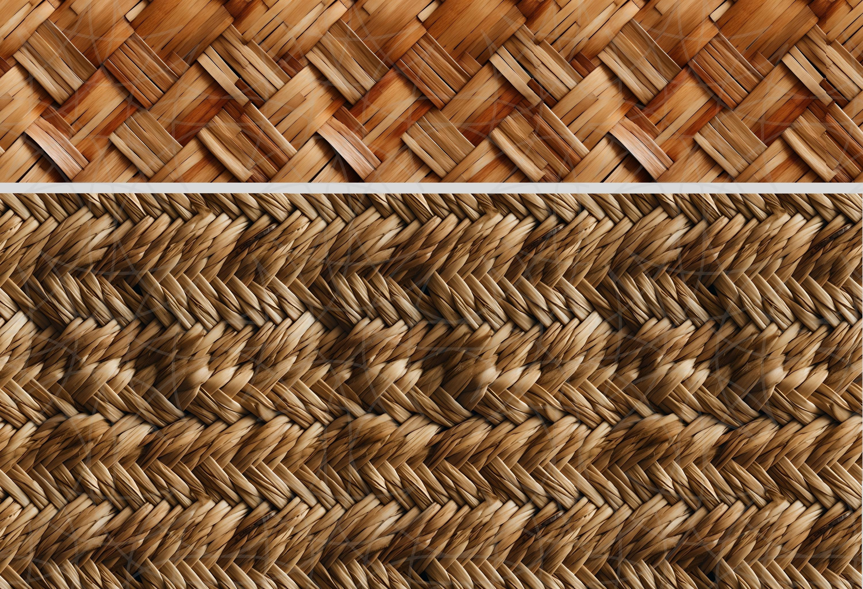 Basketry Printable Paper, Wicker Digital Background, Weave Textures ...