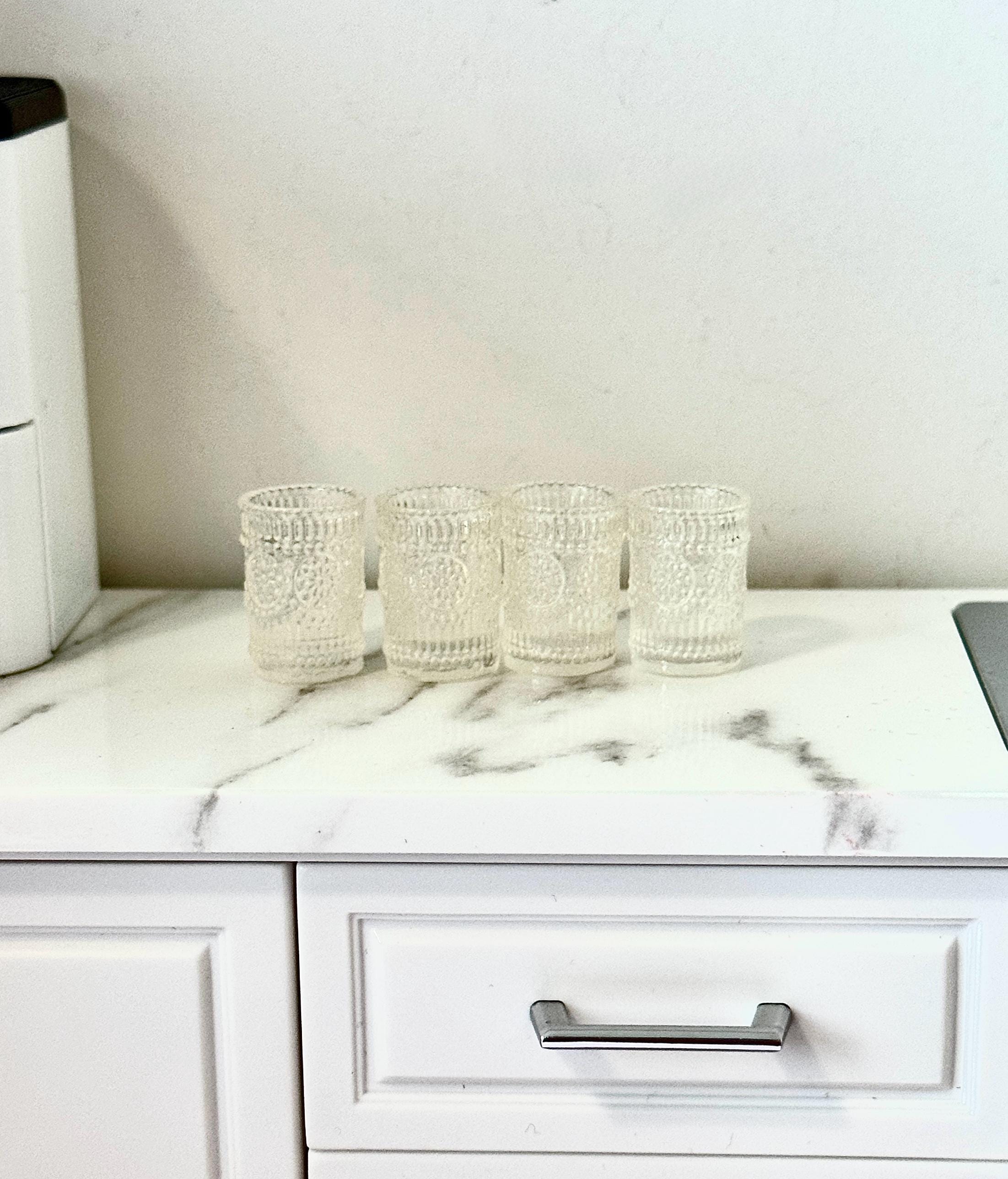 Be In Your Mind – Lot De 24 Bouteilles Miniatures En Plastique échelle 1:12 – Pour Maison De Poupée, Déco Cuisine Ou Bar