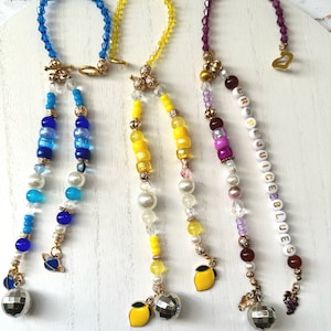 Rear View Mirror Fruit Disco Car Charm | Harry Styles Inspired Car charm / car accessories/Rear View Mirror Accessory | Disco Ball Car Charm