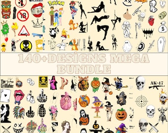 140+ Unique and Complex Designs, Designed as SVG by RENUS STORE  Click Now for Instant Download!